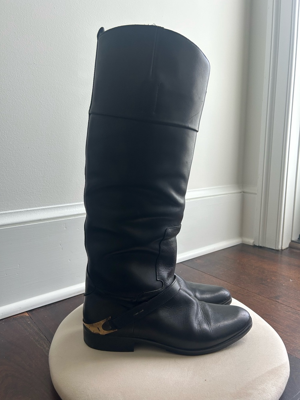 Golden Goose 39 Black riding boot Italy